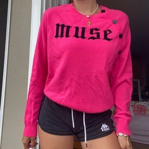 Zadig et Voltaire “muse” cashmere sweater